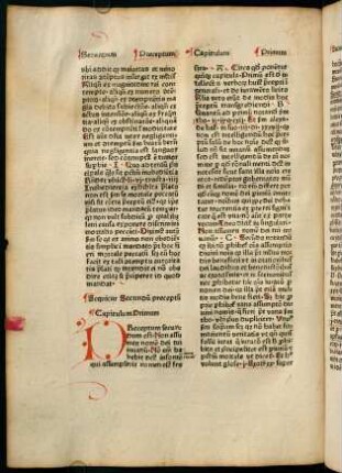 94v-102v, Capitulum Primum - Capitulum Tercium