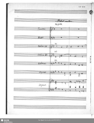 Stabat mater, dolorosa juxta crucem lacrimosa
