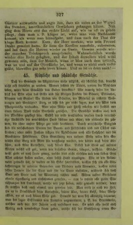45. Nützliche und schädliche Gewächse