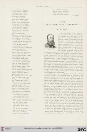 Verschiedene Passagiere