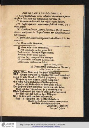 COROLLARIA PHILOSOPHICA.