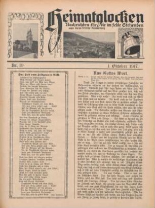 19.1917: Heimatglocken