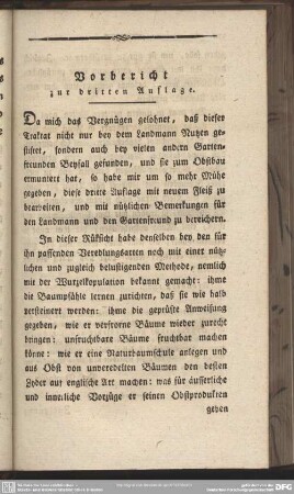 Vorbericht zur dritten Auflage