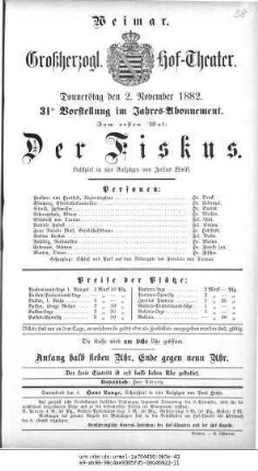 Der Fiskus