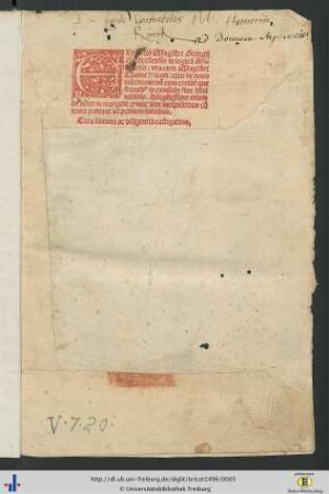 Expositio Magistri Georgij Bruxcellensis in logicā Aristotelis : vna cum Magistri Thoma bricoti textu de nouo inserto necnō cum eiusdē questionib[us] in cuiusuis fine libri additis