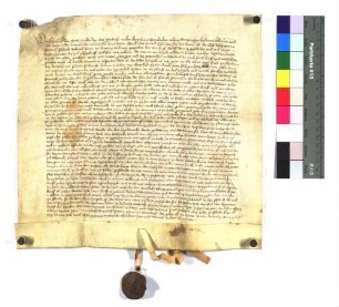 Ernfrid Abt zu Comburg stellt ein Vidismus aus, von der Urk. von 1370 U 68.