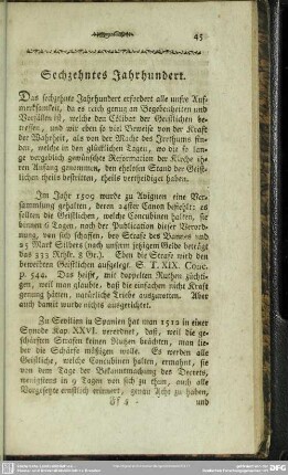 Sechzehntes Jahrhundert