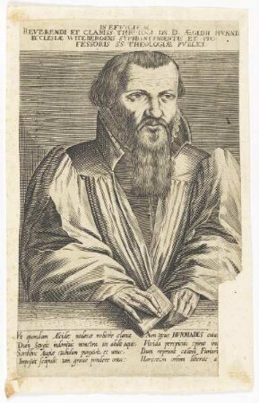 Bildnis des Aegidius Hunnius