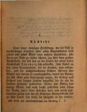 Die Schultheißentöchter von Nürnberg : culturhistor. Roman. 1