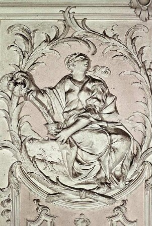 Medaillon: Temperantia