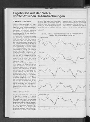 Ergebnisse aus den Volkswirtschaftlichen Gesamtrechnungen