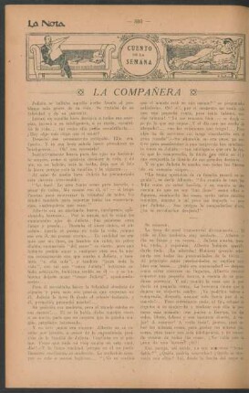 Cuento de la semana : La compañera