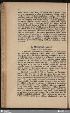 S. Meinrad, pustnik