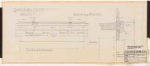 Reichsluftfahrtministerium, Berlin: Großes Fenster V2/V4: Ansicht, Schnitt (Details) 1:5