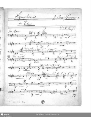 3. [Bass-] Posaune.