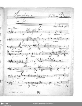 3. [Bass-] Posaune.