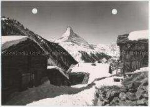 Findeln, Alpen, Matterhorn