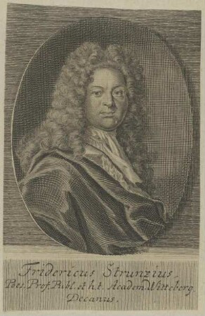 Bildnis des Fridericus Strunzius