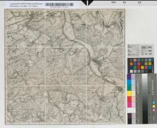 [Topographische Karte 1 : 25.000 (Meßtischblätter): Nördliche Rheinprovinz und südliches Westfalen]. [2581], 4513 Neheim 51°24'- 7°50'. Letzte Nachträge: RAf.LA 1937.