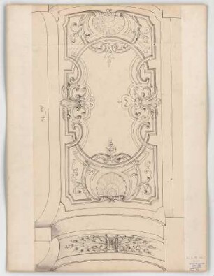 Thiersch, Friedrich von; München; Justizpalast - Treppenkreuzgewölbe 1. OG (Ansicht)