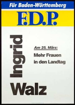 FDP, Landtagswahl 1984