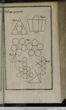 Tab. XII. Geometri