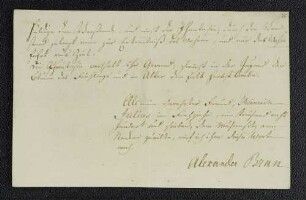 Friedrich Alexander Bran. – o.O., 1807