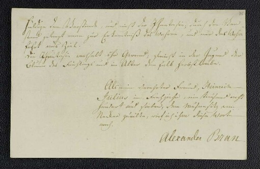 Friedrich Alexander Bran. – o.O., 1807