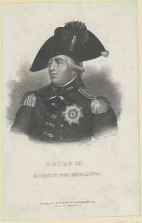Bildnis des Georg III von England