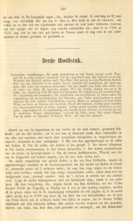Derde hoofdstuk. Verscheiden vergaderingen. De eerste vergadering en wat daarin verrigt wordt. ...