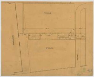 Fischer, Theodor; Stuttgart, Heusteigstr.; Sammelschulhaus - Lageplan