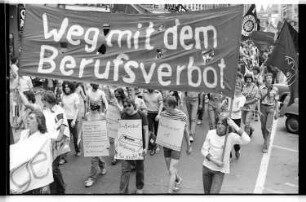 Kleinbildnegativ: "Falken"-Demonstration, Neukölln, 1979