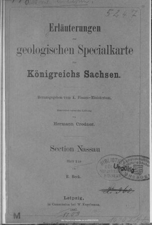 118: Section Nassau : Blatt 118