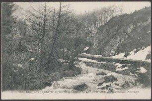 Foto (Postkarte) von der Umgebung von Saint-Etienne-Rochetaillee (Frankreich)