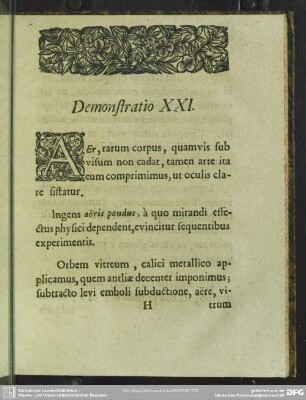 Demonstratio XXI.