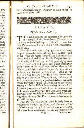 Essay V. Of the King's-Evil.