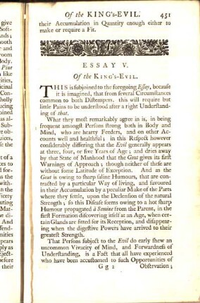 Essay V. Of the King's-Evil.