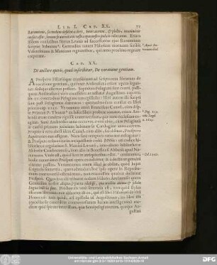 Cap. XX. De auctore operis, quod inscribitur, De vocatione gentium.