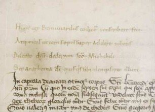 Sogenanntes Kostbares Evangeliar — Stiftereintrag des Bischofs Bernward, Folio fol. 231v