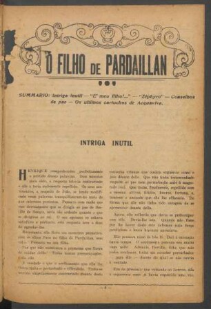 O filho de Pardaillan : Romance histórico