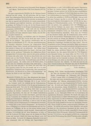 231-232 [Rezension] Murawski, Friedrich, Das Geheimnis der Auserwählung