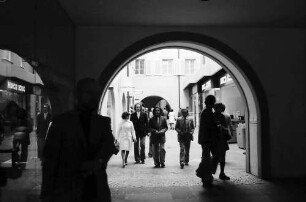 Freiburg: Passage am Schwarzen Kloster
