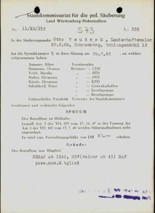 Neudeck, Otto