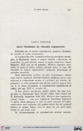 112 Caput tertium: Quid Christiani de vinculis cogitaverint