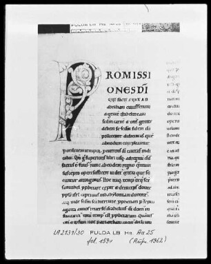 Augustinus, De civitate Dei — Initiale P (romissi onesdi), Folio 159 verso