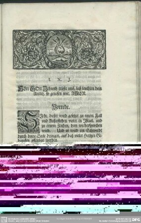 Leichenpredigt : Vorrede, Leichen-Text, Eingang, Propositio, Abhandlung