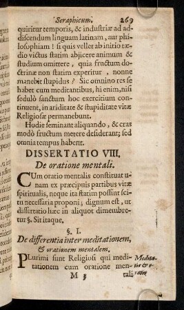 269-299, Dissertatio VIII