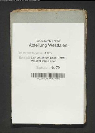 Der westfälische Lehntag zu Arnsberg