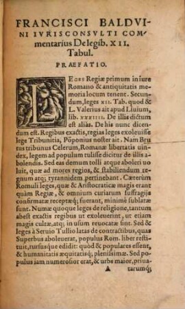 Francisci Balduini Iuriscons. Commentarij.De Legibvs XII Tabvlarvm