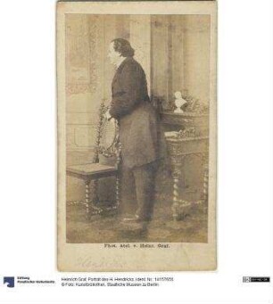 Porträt des H. Hendricks